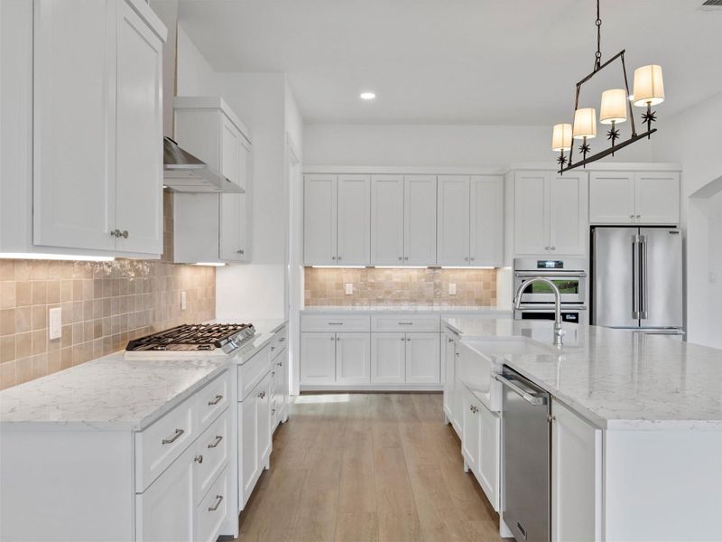 Furnished interior view inside a new home in , Smithville (Image 10).