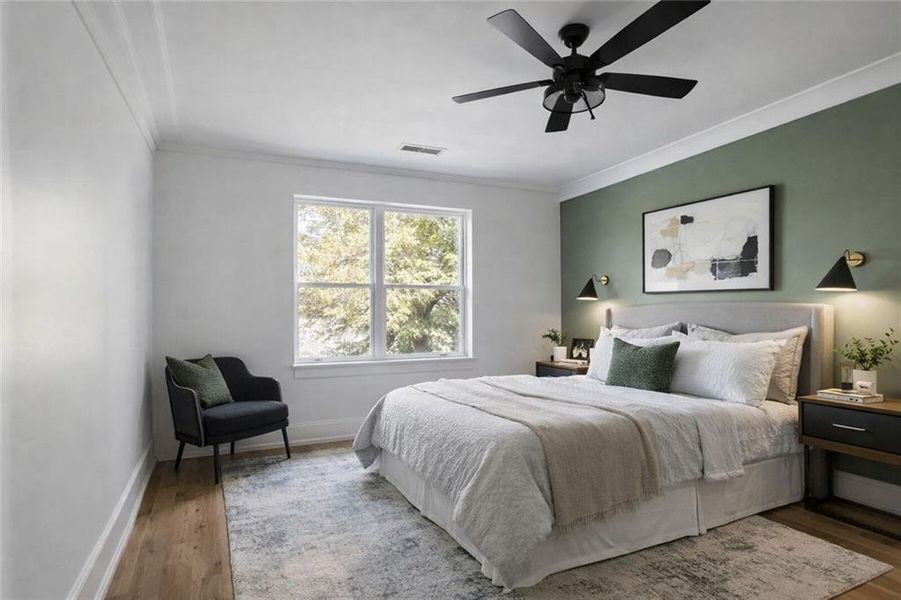 Furnished interior view inside a new home in , Helen (Image 6).