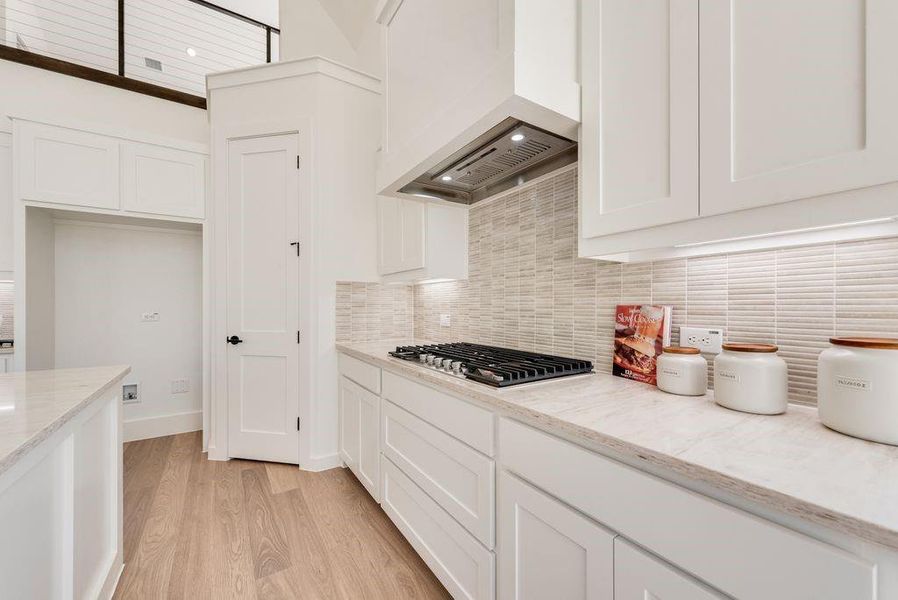 Furnished interior view inside a new home in Chatham Reserve, Providence Village (Image 8).