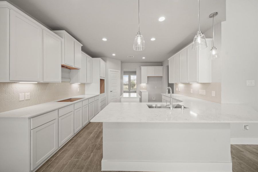 Furnished interior view inside a new home in Morton Creek Ranch, Katy (Image 6).