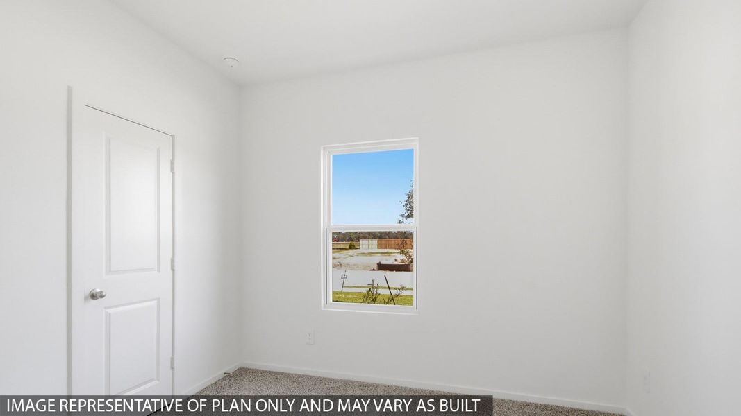 Spacious, unfurnished interior of a new home in New Waverly Station, New Waverly (Image 12).