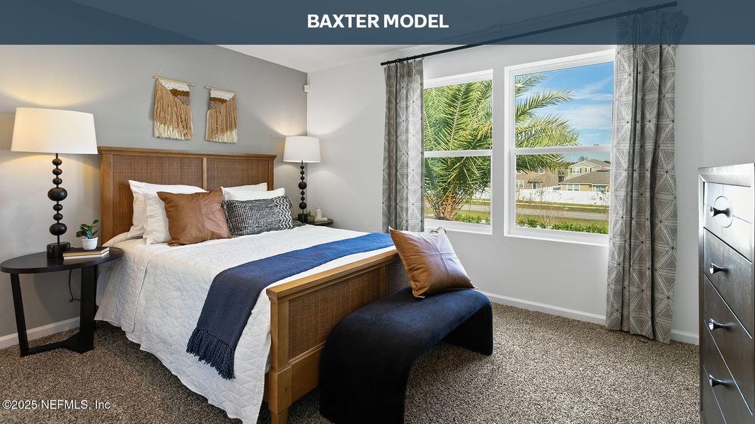 Furnished interior view inside a new home in Liberty Cove, Yulee (Image 3). Furnished interior view inside a new home in Liberty Cove, Yulee (Image 3).