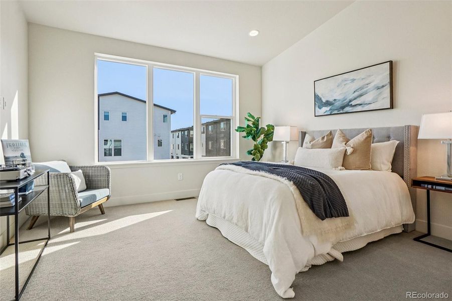 Furnished interior view inside a new home in Loretto Heights - Rise Collection, Denver (Image 4).