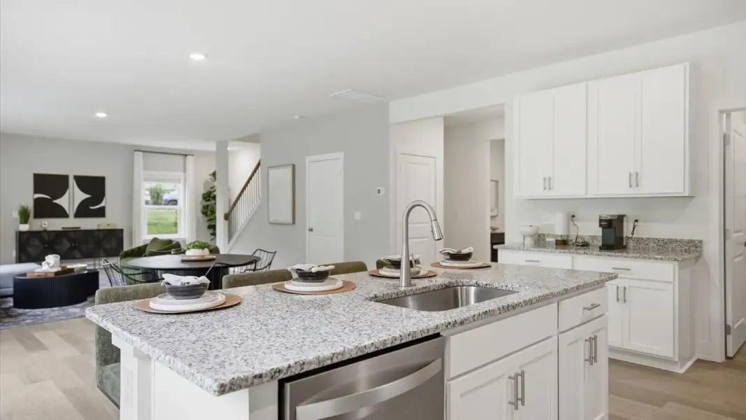 Furnished interior view inside a new home in Catlett Cove, Knoxville (Image 23).