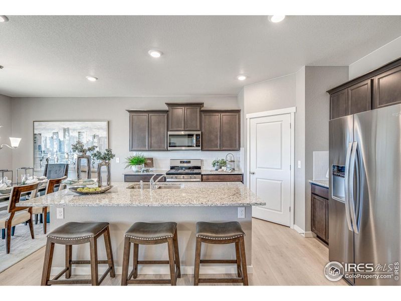 Furnished interior view inside a new home in Hansen Farm, Fort Collins (Image 9).