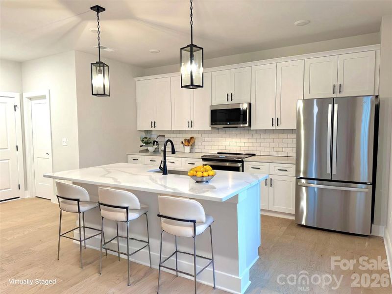 Furnished interior view inside a new home in , Denver (Image 8).