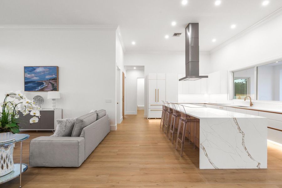 Furnished interior view inside a new home in , Boynton Beach (Image 5). Furnished interior view inside a new home in , Boynton Beach (Image 5).