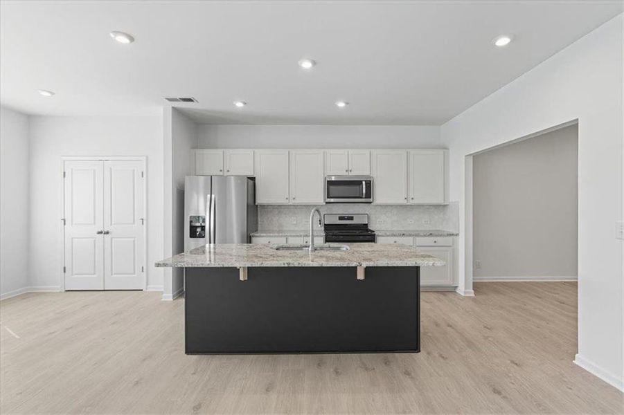 Furnished interior view inside a new home in Park Center Pointe, Austell (Image 12). Furnished interior view inside a new home in Park Center Pointe, Austell (Image 12).