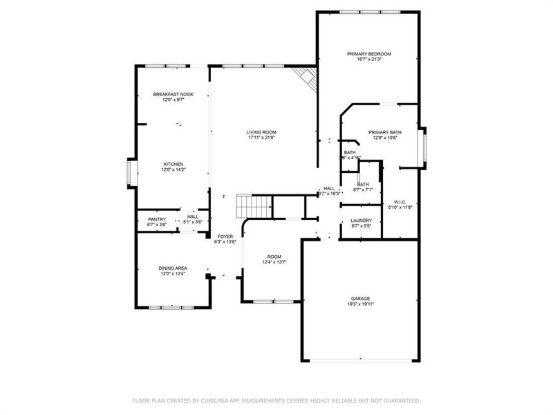 Home floor plan Home floor plan