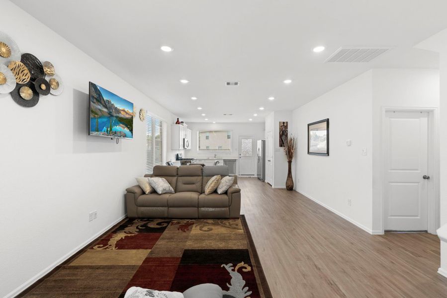 Furnished interior view inside a new home in Tavola: Gulf Coast Collection, New Caney (Image 10).