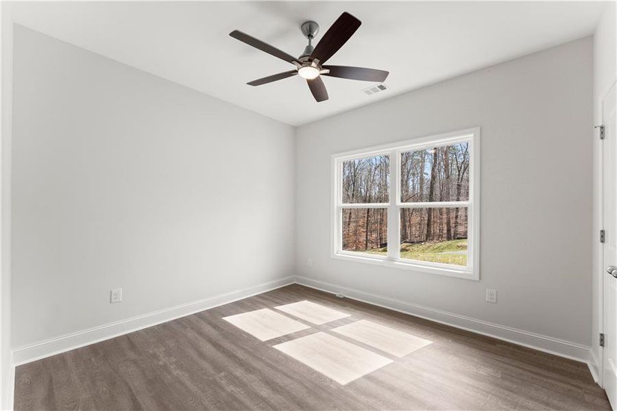 Spacious, unfurnished interior of a new home in , Cleveland (Image 53).