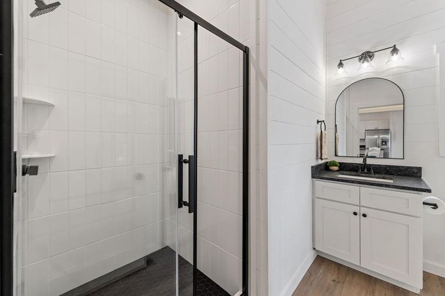 Furnished interior view inside a new home in , Morganton (Image 45).