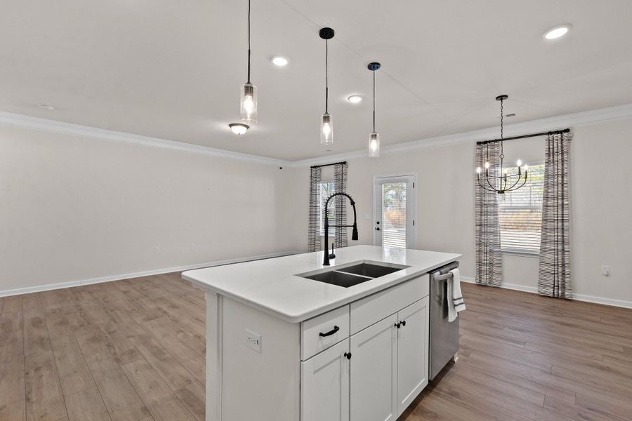 Furnished interior view inside a new home in Briarwood Bluff, Sanford (Image 8).