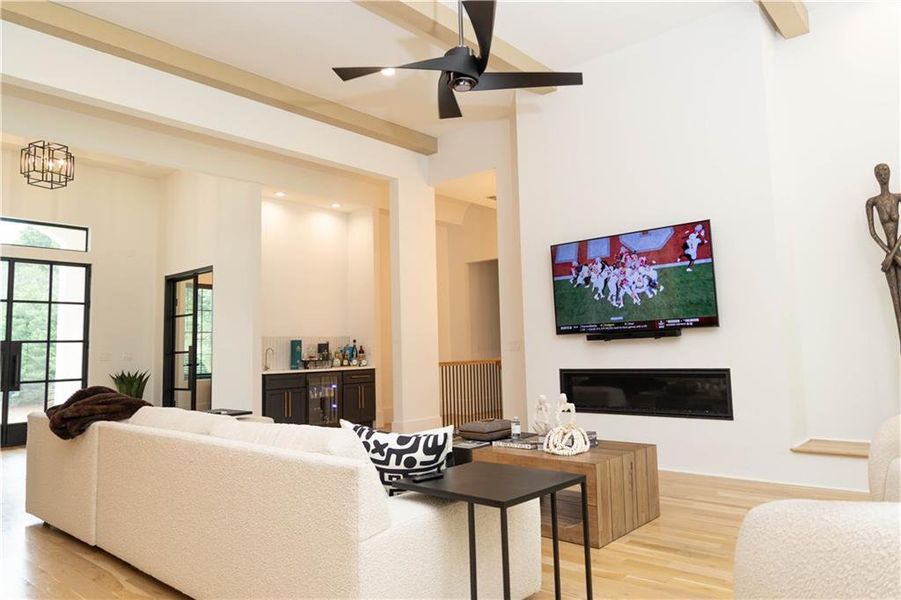 Furnished interior view inside a new home in , Stockbridge (Image 53).