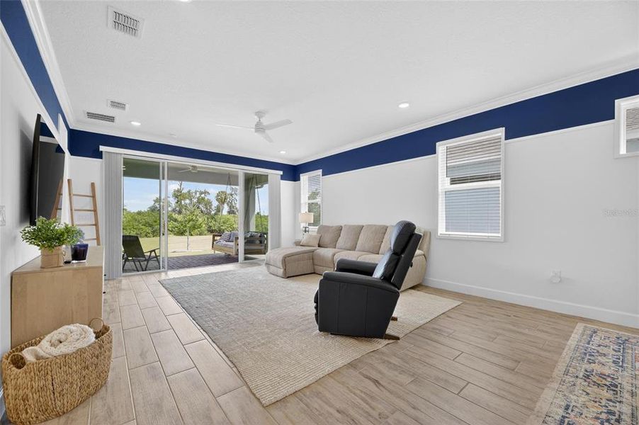 Furnished interior view inside a new home in , Apollo Beach (Image 45).