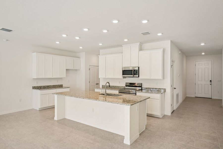 Furnished interior view inside a new home in Marion Oaks, Ocala (Image 5).