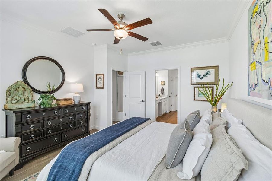 Furnished interior view inside a new home in , Wimauma (Image 16).