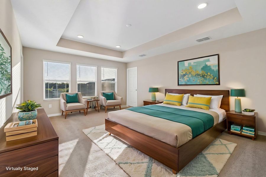 Owner's Suite - Virtually Staged Owner's Suite - Virtually Staged