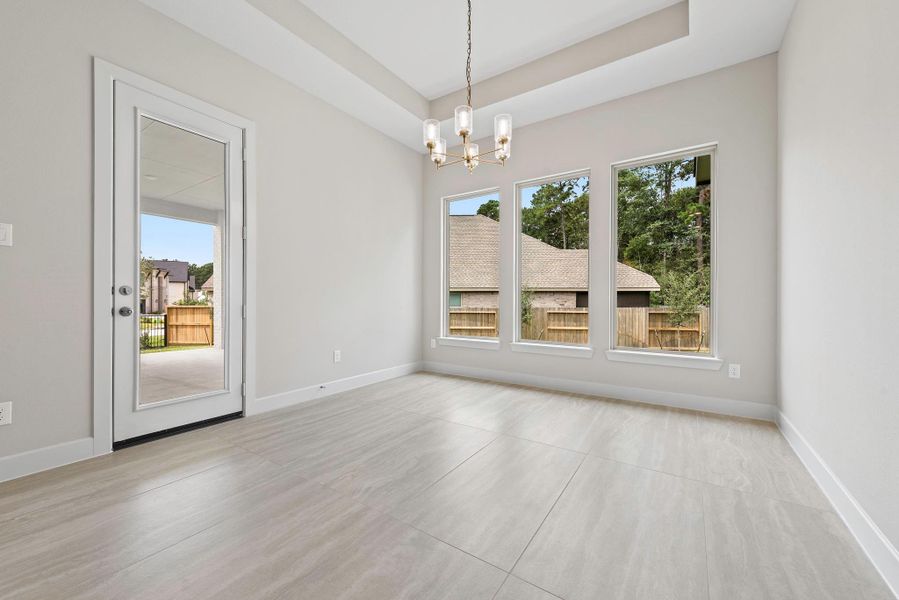 Spacious, unfurnished interior of a new home in The Woodlands Hills, Willis (Image 16).