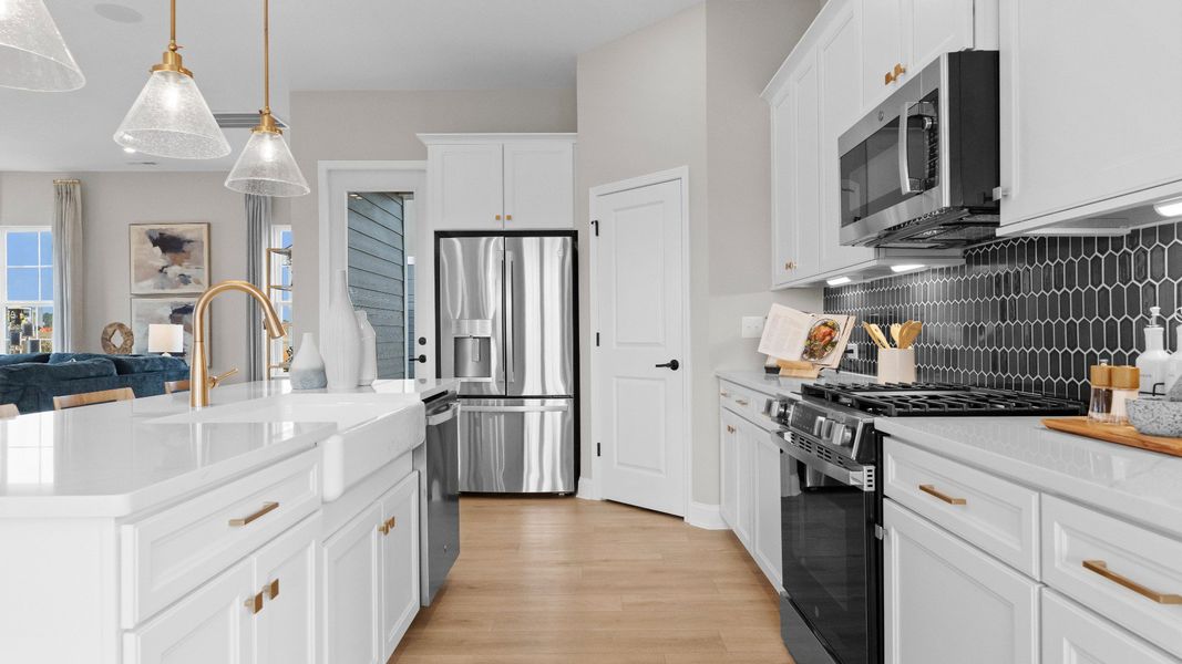 The Brockton Plan by DRB homes in Pineville, NC - Kitchen