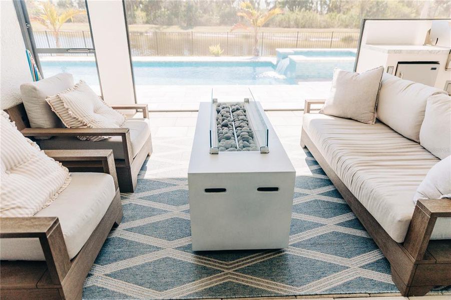 Furnished interior view inside a new home in , Nokomis (Image 9).