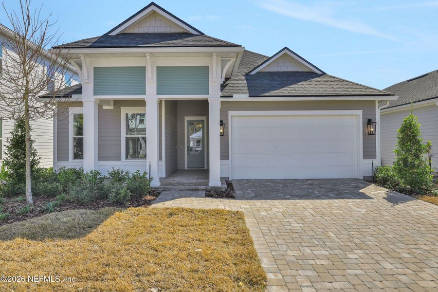 Front exterior of a new home in , Ponte Vedra, FL, highlighting curb appeal (Image 2). Front exterior of a new home in , Ponte Vedra, FL, highlighting curb appeal (Image 2).