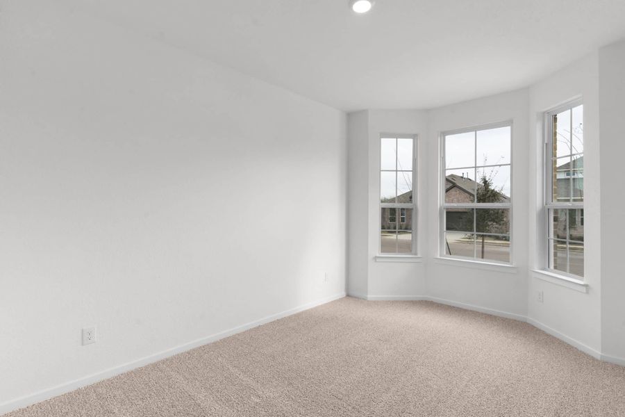 Spacious, unfurnished interior of a new home in Carillon, Manor (Image 13).