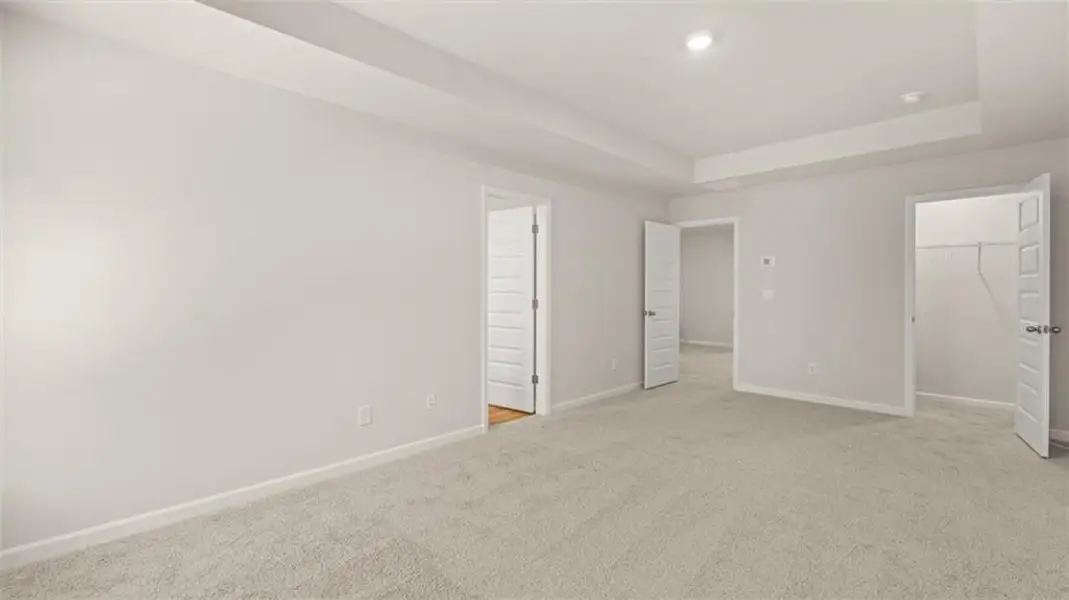 Spacious, unfurnished interior of a new home in Brookland Commons, Monroe (Image 17).