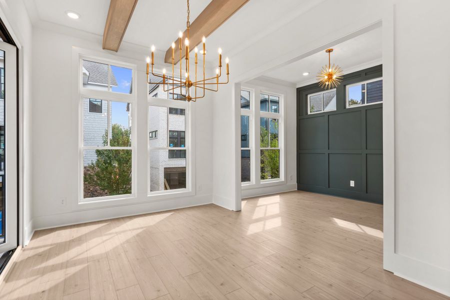 Representative unfurnished interior of a home built from the The McCollum by The Providence Group in Park Walke, Alpharetta (Image 35).