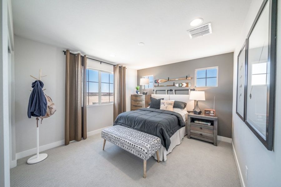 Furnished interior view inside a new home in Allen Ranches, Litchfield Park (Image 21).