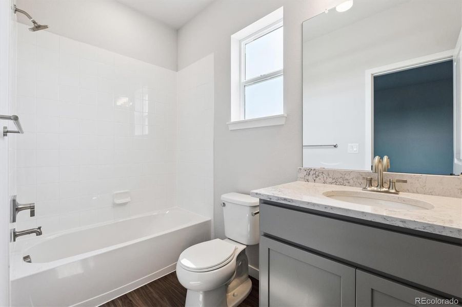 Furnished interior view inside a new home in Prestige Collection at Parkdale Commons, Lafayette (Image 8). Furnished interior view inside a new home in Prestige Collection at Parkdale Commons, Lafayette (Image 8).