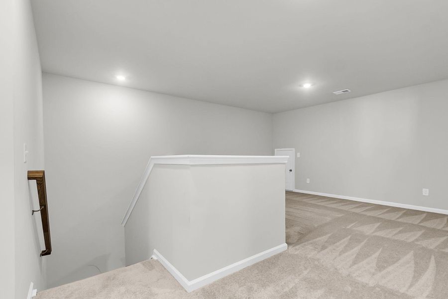 Spacious, unfurnished interior of a new home in Limehouse Village: Arbor Series, Summerville (Image 46).