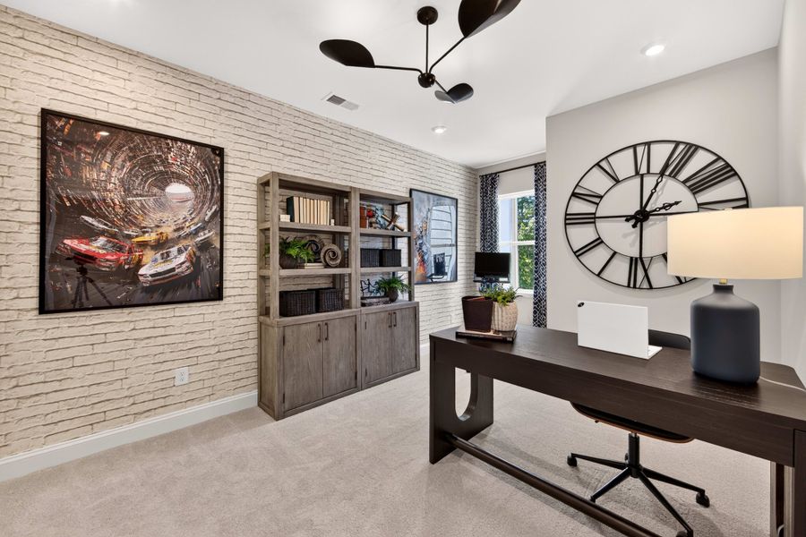 Furnished interior view inside a new home in Southbridge, Fort Mill (Image 25).