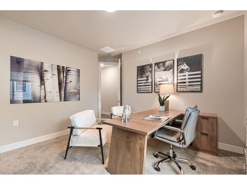 Furnished interior view inside a new home in Baseline, Broomfield (Image 6).