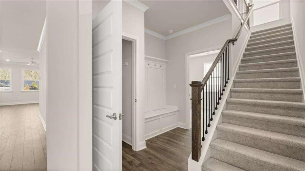 Spacious, unfurnished interior of a new home in , Locust Grove (Image 13).