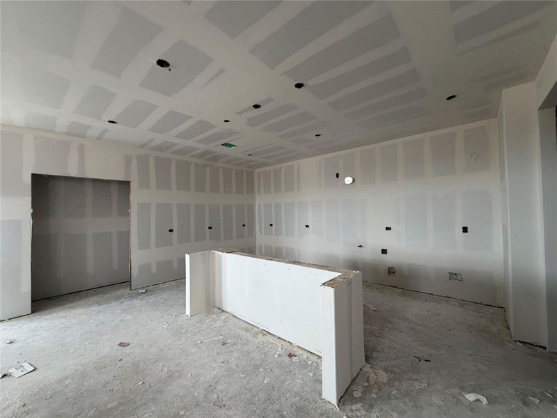 In-progress construction of a new home in Lariat, Liberty Hill, TX (Image 14).