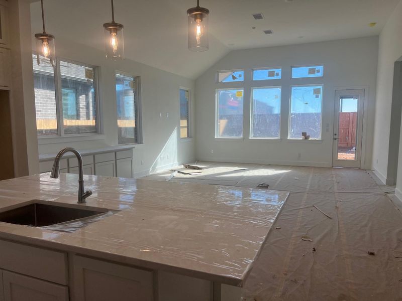 In-progress construction of a new home in Wood Leaf Reserve, Tomball, TX (Image 18). In-progress construction of a new home in Wood Leaf Reserve, Tomball, TX (Image 18).