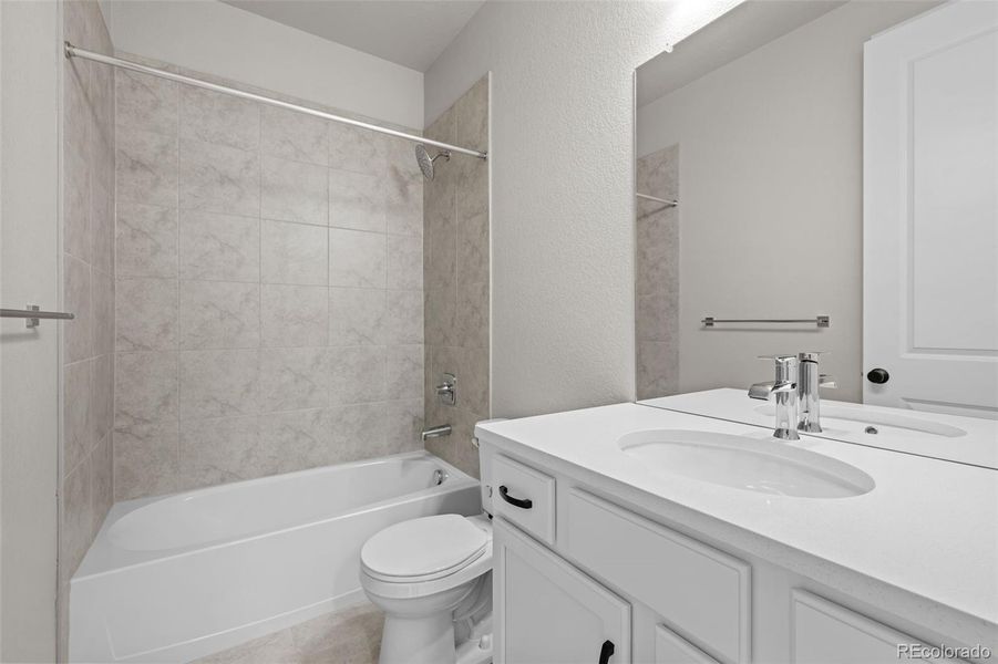 Furnished interior view inside a new home in , Littleton (Image 9). Furnished interior view inside a new home in , Littleton (Image 9).