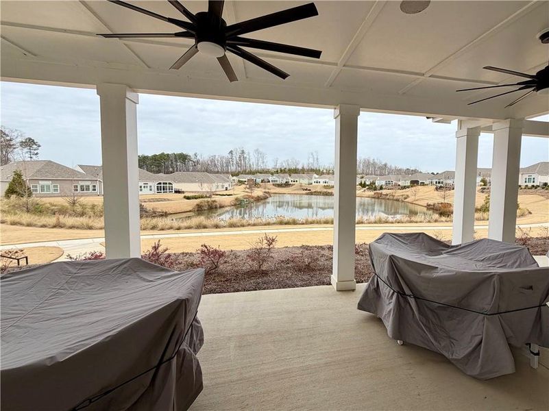 Exterior details and patio area of a home in , Hiram (Image 32). Exterior details and patio area of a home in , Hiram (Image 32).