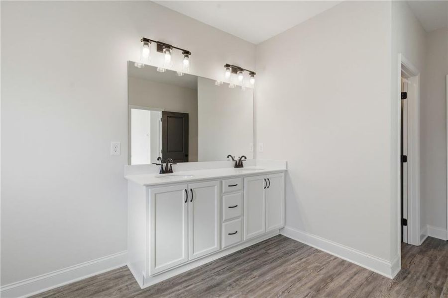 Furnished interior view inside a new home in Serenity, Hapeville (Image 9).
