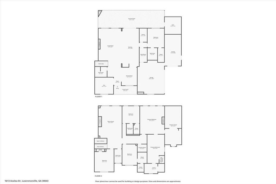 2D floor plan layout of this home in , Lawrenceville, GA (Image 7).