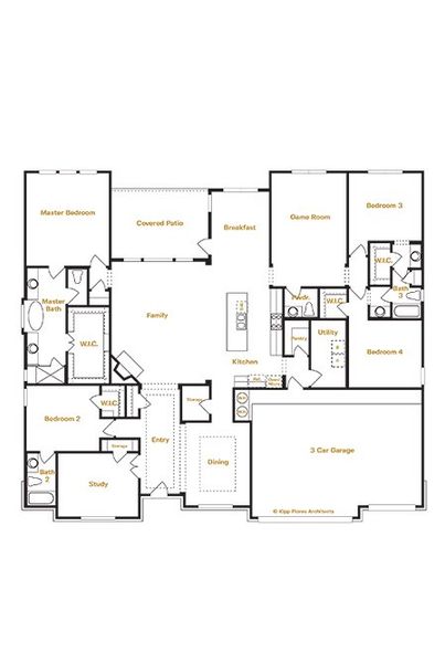 Ashlyn Floor Plan in the Highland Estates, San Antonio | Sitterle Homes Ashlyn Floor Plan in the Highland Estates, San Antonio | Sitterle Homes