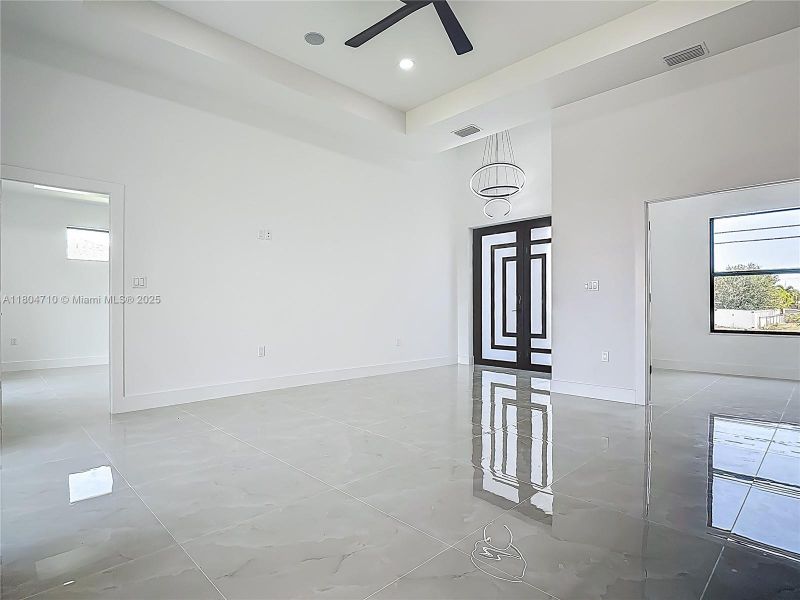 Spacious, unfurnished interior of a new home in , Cape Coral (Image 25). Spacious, unfurnished interior of a new home in , Cape Coral (Image 25).