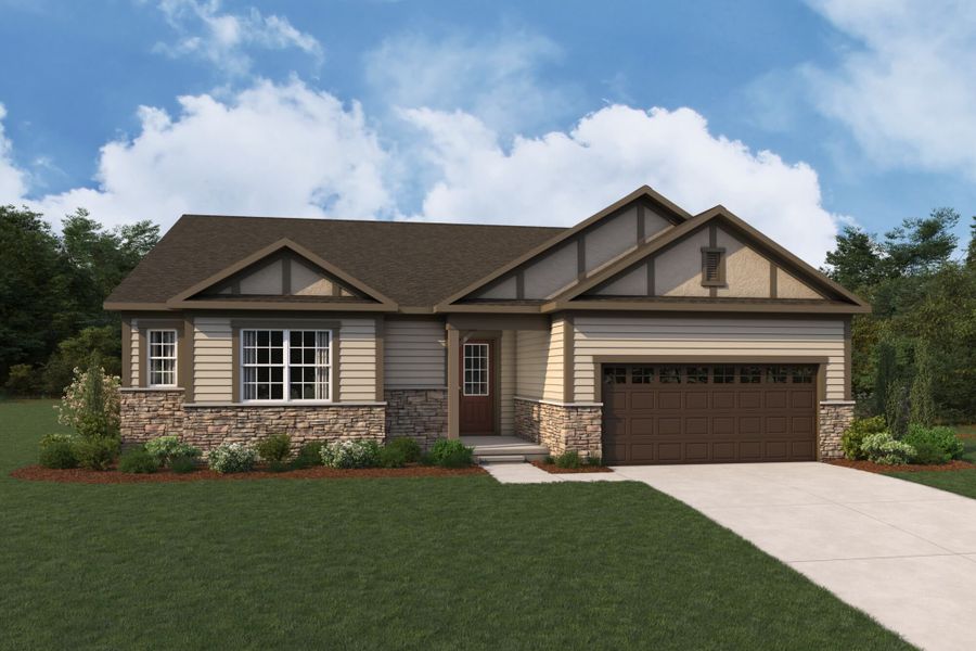 Representative exterior photo of a completed home built from the Allegheny by Mattamy Homes in Waxhaw Landing, Monroe, NC (Image 6). Representative exterior photo of a completed home built from the Allegheny by Mattamy Homes in Waxhaw Landing, Monroe, NC (Image 6).
