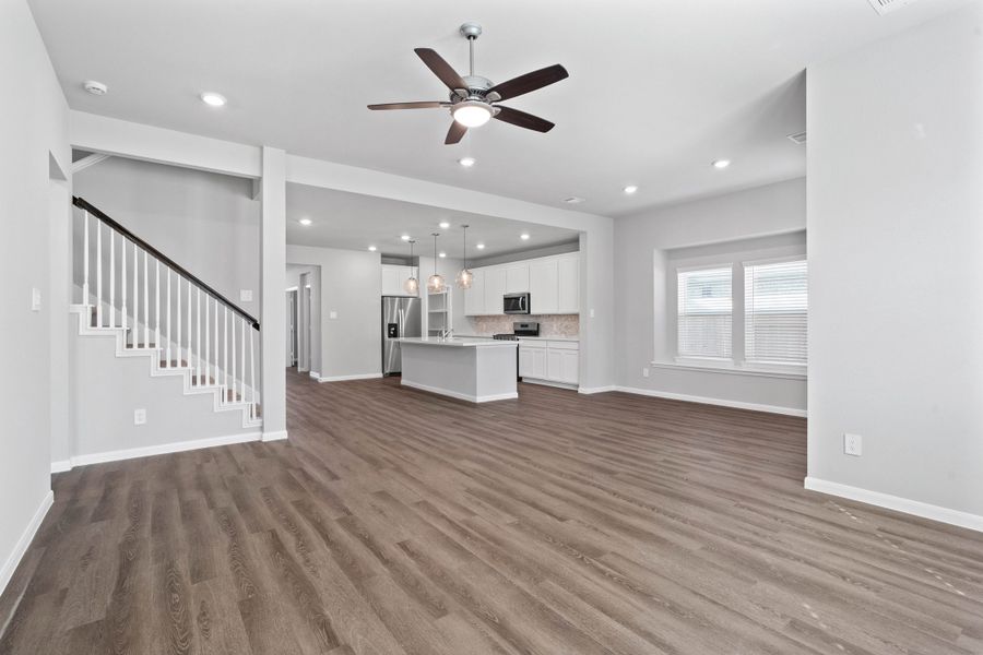 Spacious, unfurnished interior of a new home in Montgomery Ridge, Montgomery (Image 20).