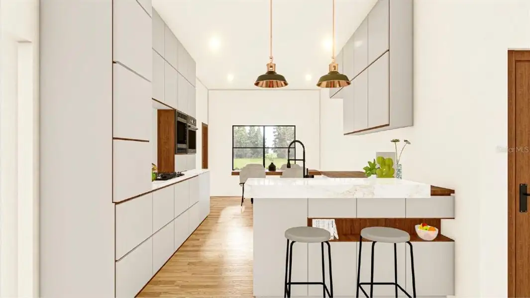 Furnished interior view inside a new home in , Tampa (Image 4).