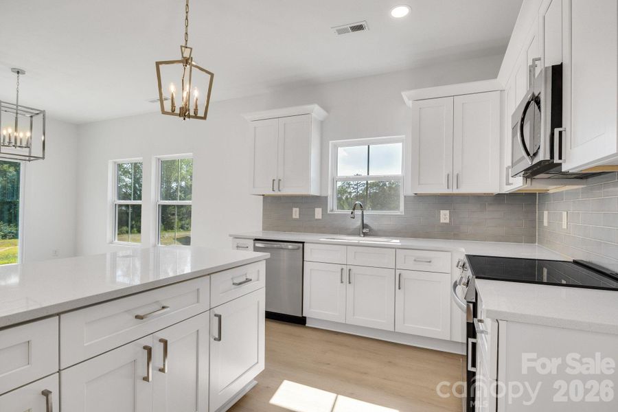 Furnished interior view inside a new home in , Kannapolis (Image 8).