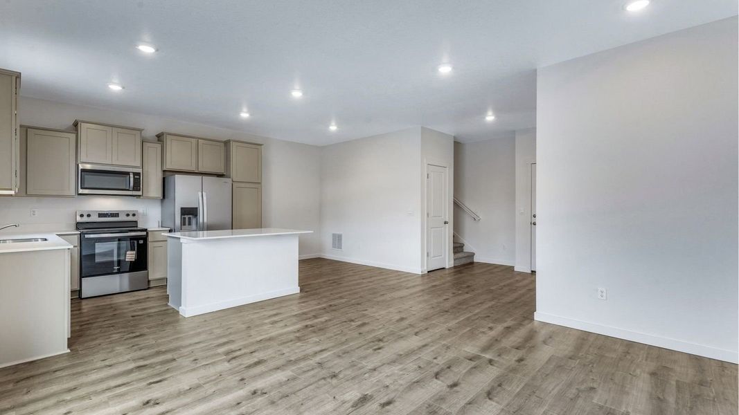 Furnished interior view inside a new home in Ellston Park, Colorado Springs (Image 11).