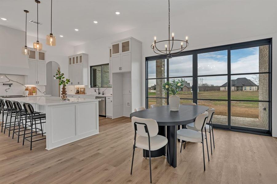 Furnished interior view inside a new home in , Joshua (Image 18).