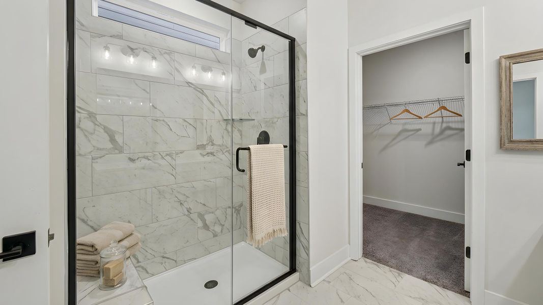 Furnished interior view inside a new home in Westport, York (Image 11).